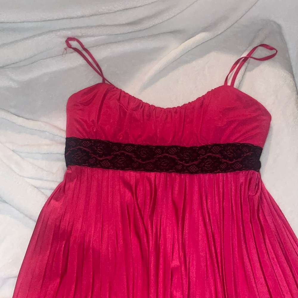 Pink and Black, y2k, dress